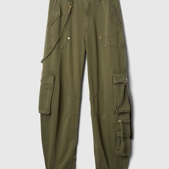 Gap × Cult Gaia Cargo Barrel Pants - new with tags - Picture 8 of 15